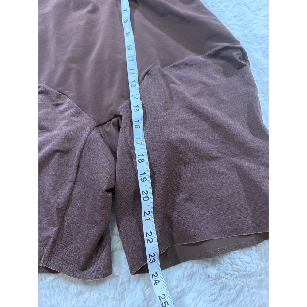 Honeylove SuperPower Short 3X Brown High Waist Compression Shapewear Shorts - Picture 6 of 6